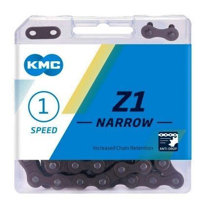 Ланцюг KMC Z1 Narrow, 1 speed, 112 links, коричневий Z1-N_B фото