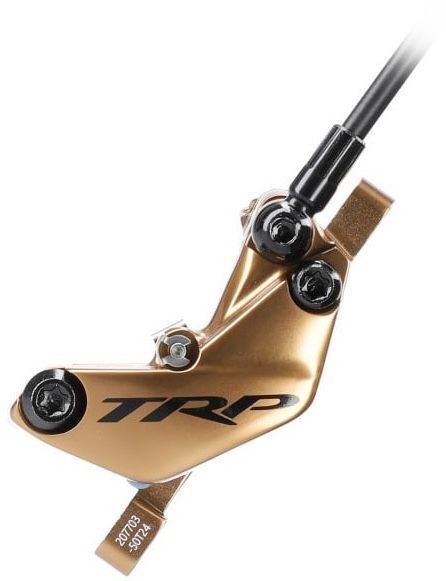 Гальмо TRP DHR EVO PRO M9040, 4 поршні, гідролінія 1900мм, Gold, заднє HD-M9040Right-Gold фото