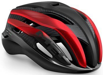 Шолом MET TRENTA 3K CARBON, S, black red metallic matt glos 3HM 116 CE00 S RN1 фото