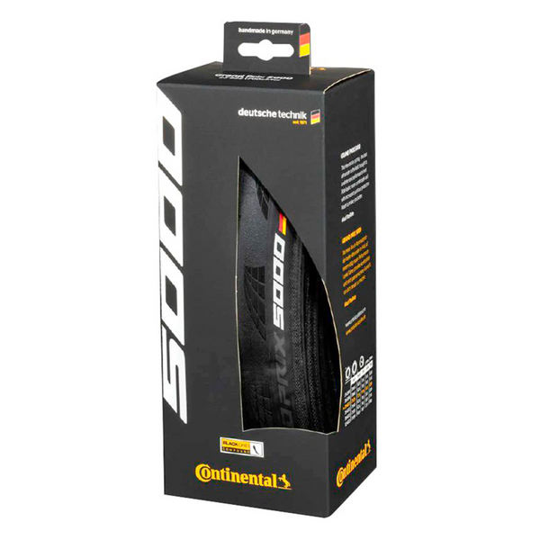 Покришка 28" Continental Grand Prix 5000 700x28C (28-622) BlackChili Vectran Breaker Foldable Black 101625 фото