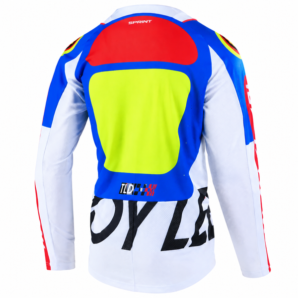 Джерсі TLD SPRINT JERSEY DROP IN, S, white 323326002 фото