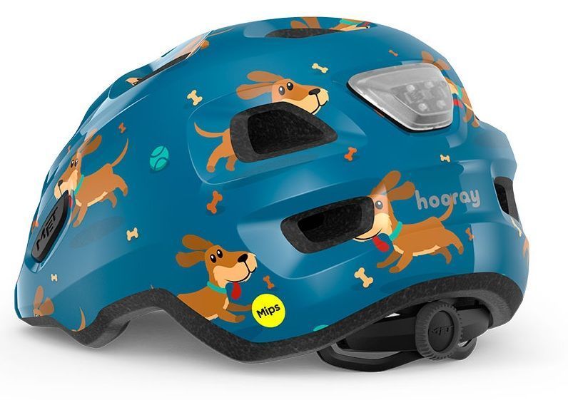 Шолом дитячий MET HOORAY MIPS, XS, blue teckel glossy 3HM 145 СE00 XS BT1 фото