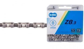 Ланцюг KMC Z8.3, 7/8 speed, 114 links, срібний/сірий Z8.3 фото
