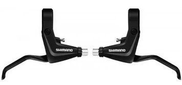 Гальмівні ручки Shimano BL-T4000, Alivio, V-brake, права+ліва, чорний EBLT4000PAL фото
