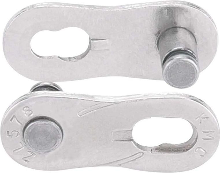 Замок ланцюга KMC Z1eHX Wide NR EPT, 1 speed, Silver (40 шт) WCZ1EWNEP фото