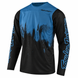 Джерсі TLD SKYLINE LS JERSEY DIFFUZE, S, blue bird/black 341890012 фото 1