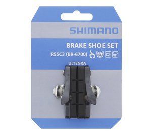 Гальмівні колодки Shimano R55C3 Ultegra/105, обідні, сірі Y8G698130 фото
