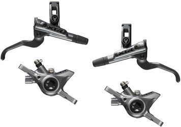 Комплект гальм Shimano BR-M9200, XTR, (2-поршн каліпер, J-kit гідролінії 1000 і 1700мм), дискові гідравлічні, переднє+заднє IBRM9200UPGKIT2 фото