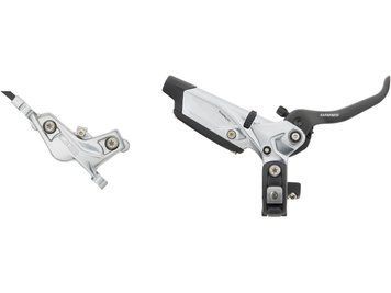 Гальмо SRAM G2 Ultimate Carbon Ti, 4 поршні, гідролінія 2000 мм, сріблястий A2, заднє 00.5018.160.001 фото