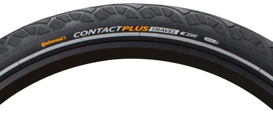 Покришка 26" Continental Contact Plus Travel 26x2,00 (50-559) Reflex Wire Black 101347 фото