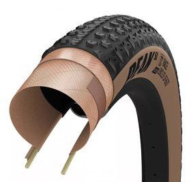 Покришка 29" GoodYear PEAK SL Race 29x2.40 (61-622) Tubeless Complete Folding, 120TPI, Blk/Tan TIR-19-46 фото