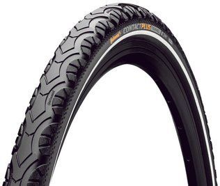 Покришка 28" Continental Contact Plus Travel 700x35C (37-622) Reflex Wire Black 101348 фото